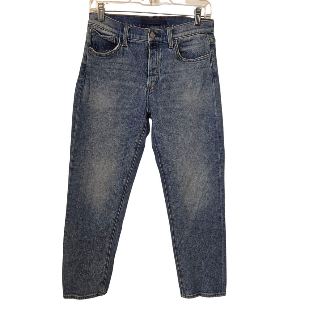 Joe's Jeans Jeans Womens 27 Blue The Scout Mid Rise Slim Boyfriend Ankle Denim